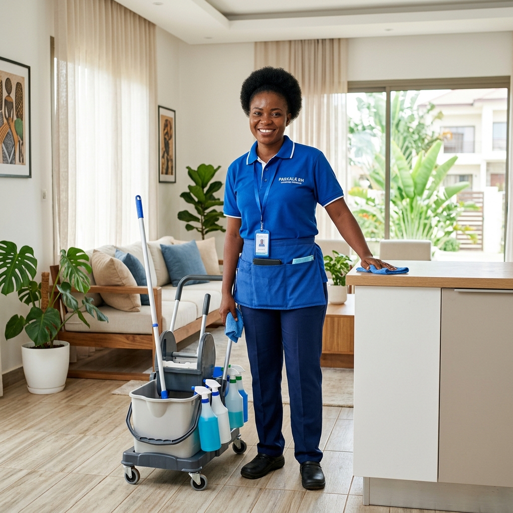 Femme de ménage assidue et professionnelle à Yaoundé - Pascale RH