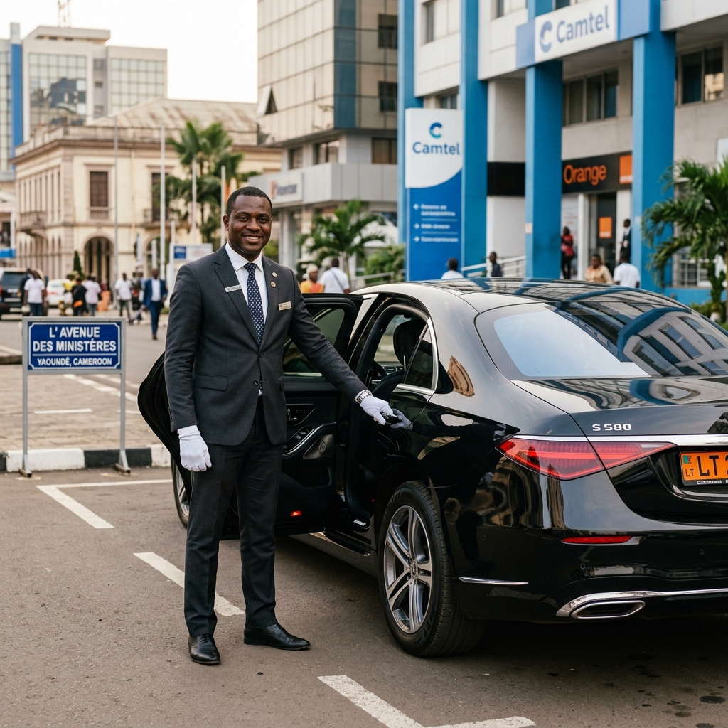 Chauffeur personnel et coursier professionnel à Yaoundé
